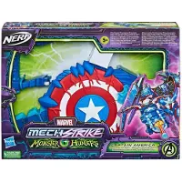 Nerf Marvel Mech Strike Monster Hunters Captain America