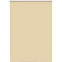 vidaXL Verduisteringsgordijn, beige, 95x150 cm, stofbreedte 90,7 cm, polyester