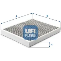 Ufi 54.230.00 Interieurfilter
