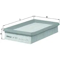 MAHLE ORIGINAL LX 573 Luchtfilter