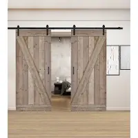 Barnwoodweb Dubbele Loftdeuren Gebruikt Steigerhout