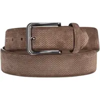 6Road Riem Bruin Ceintuur 4cm suede print 454545/67