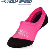 Aqua Speed Zwemsokken - Watersokken Kinderen - Roze / Zwart 34/35