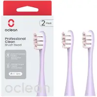 Oclean opzetborstel Prof. Clean - Paars, set van 2