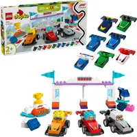 LEGO DUPLO 10445 F1  team raceautos met racers