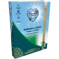 Renske Graanvrij vers gestoomd kalkoen en gans hypoallergeen natvoer hond (kuip) 2 trays (20 x 395 g)