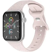IMoshion Siliconen Mandala bandje voor de Apple Watch | 44/45/46/49 mm - Roze