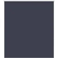 vidaXL Rolgordijn verduisterend 130x150 cm stofbreedte 126,6 cm blauw