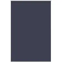 vidaXL Rolgordijn verduisterend 160x210 cm stofbreedte 156,6 cm blauw