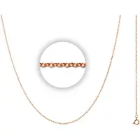 Ixxxi Ketting 1 mm Rosé 50 cm