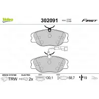 Valeo 302091 Remblokken