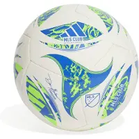Adidas MLS Club Voetbal Maat 5 Wit Groen Blauw