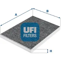 Ufi 54.295.00 Interieurfilter