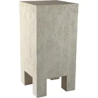 Ptmd bijzettafel chandar - 38x38x77cm