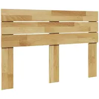 vidaXL Hoofdbord 120 cm massief eikenhout
