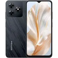 Blackview Smartphone WAVE 7C, Android 16 Mobiele Telefoon, 6.56" 16Go(4+12)+64Go, 32MP+13MP, 5000mAh, 4G Dual SIM, WiFi 5G, Face ID - Zwart