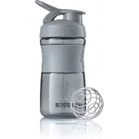 BlenderBottle Shakebeker SportMixer 590 ml grijs