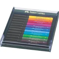 Faber-Castell tekenstift - Pitt Artist Pen - set Bright 12 stuks - FC-267421