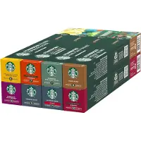 Starbucks Nespresso cups balanced pack - 8 x 10 stuks