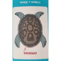 Freek Vonk Knuffelplaid 110x82 cm groen schildpad - knuffel kleed