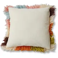 HK Living Fluffy Sierkussen 55 x 55 cm - Striped