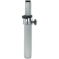 Zwaardvis handmatig verstelbare aluminium Tafelzuil 490-810mm
