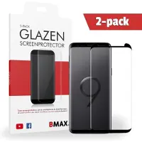 BMAX 2-pack Samsung Galaxy S9 Plus Glazen Screenprotector - Case Friendly