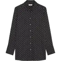 Marc O'Polo Blouse zwart / wit