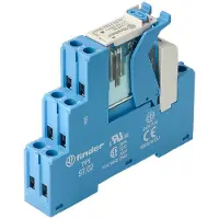 Finder 4C.02.9.024.0050 Relaismodule (modulair) Nominale spanning: 24 V/DC Schakelstroom (max.): 8 A 2x wisselcontact 1 stuk(s)