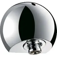 Delabie Round Douchekop H6.2cm waterbesparend met antikalkbehandeling Chroom glans 709000