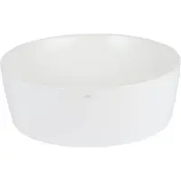 Ben Stilo ronde waskom Ø40x14cm keramiek mat wit