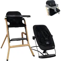 Deryan Curve Luxe Kinderstoel - Wipstoel & Inlegkussen - Meegroeiend