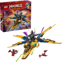 LEGO NINJAGO Ras en Arins superjet met straalmotor 71833