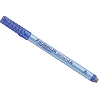 Staedtler - Viltstift Lumocolor 305 non permanent correctable F blauw | 10 stuks
