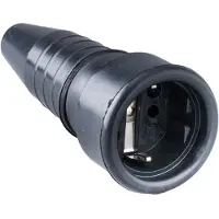 Keraf 522 Koppelcontactstop - 2 Polig Met Randaarde - 16A - 250V