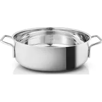 Eva Solo Eva Trio Stainless Steel sauteerpan 2 handvatten Ø28 cm