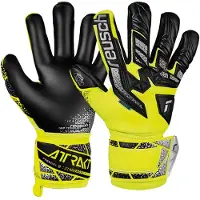 Reusch Sporthandschoenen 'Attrakt Freegel Silver' neongeel / zwart