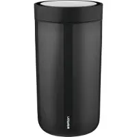 Stelton Thermosbeker To Go Click Steel Black 0,2 L