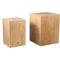 Ptmd bloemenzuil gustavo - 30x30x40cm set van 2