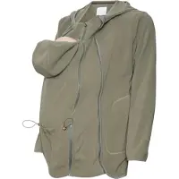 Mamalicious Fleece jas 'Mille' aardetinten