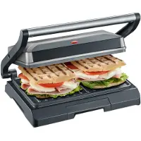 Severin KG2394 Compact-Multigrill grey-metallic/black