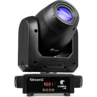 Beamz Cobra100 spot moving head met prisma en gemotoriseerde focus -