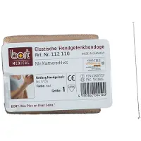 Bort Handgelenkbandage Velcro 8cm Gr1 -17cm hautf