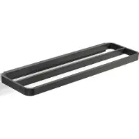 Zone Denmark Handdoekenrek Rim Black 44 x 12 cm