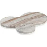 Humdakin marmerplateau 26 cm Brown