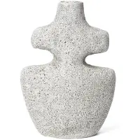 Ferm Living Yara kandelaar medium Grijze Puimsteen