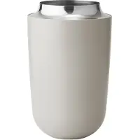 Stelton Vaas CONCAVE 22 cm, zand, roestvrij staal, Stelton