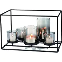 Philippi Theelichthouder YORK 30 cm, voor 5 theelichtjes,