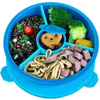 Yumbox Lunchtrommel POKE BOWL 1,06 l, blauw, kunststof,
