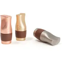 L'Atelier du Vin Le Trio flessenstoppers Rose,zilver en goud(matt)